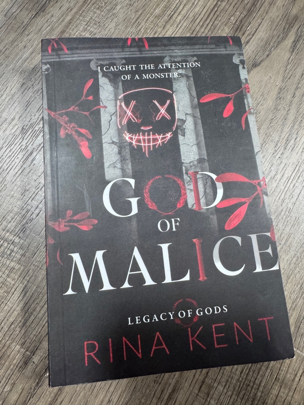 God of Malice by Rina Kent - Legacy of Gods Series - Trade Paperback Book